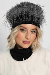 Комплект шапка и снуд (черная) ШС35-23М LT Collection