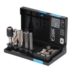 Набор для восстановления резьбы М10х1,5 15пр V-Coil Rapid Volkel 04316