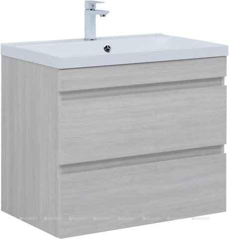 Aquanet 335886 Тумба с раковиной Нота new 75 цв.дуб холден (335886)