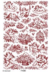 309 Пленочный трансфер декупажная карта, PROstoART