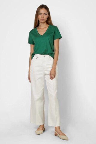 Marc Aurel Футболка из хлопка с модалом с вышитым сердечком