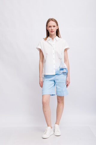 Marc Cain Sports Рубашка из поплина с корабликом