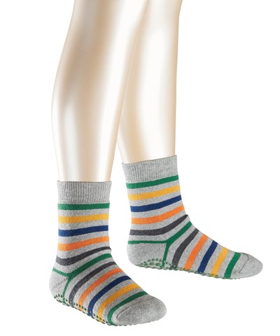 Серые носки в полоску FALKE