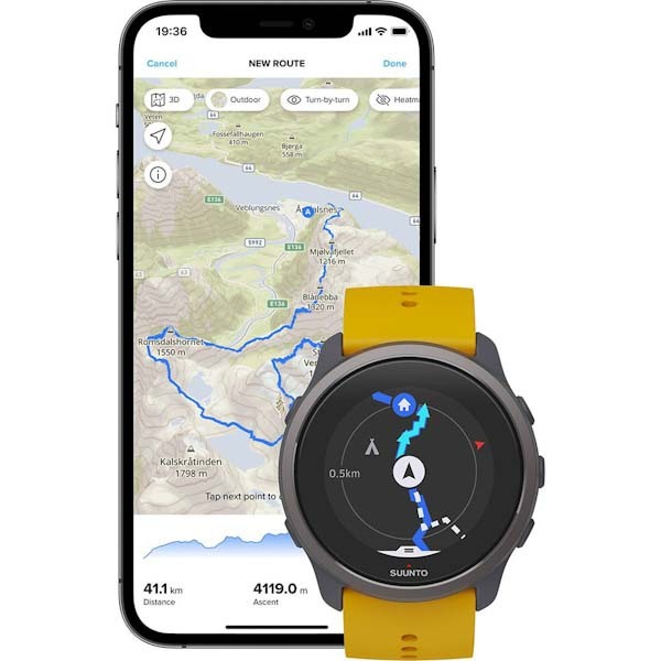 Suunto 5 Peak Ochre