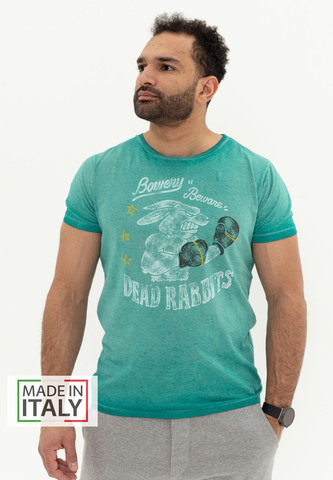 Футболка Bowery NYC "Rabbits" Vintage Sprite