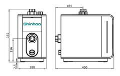Shinhoo Aquamaster 3-45 насосная установка для повышения давления самовсасывающая (72111001)