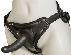 Женский страпон с вагинальной пробкой Woman Strap - 12 см. - 