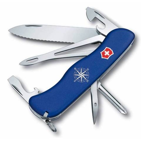 Нож складной Victorinox Helmsman, 111 mm, Blue (0.8993.2WS)