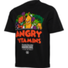 Футболка Hardcore Training Angry Vitamins Black Oversized Fit