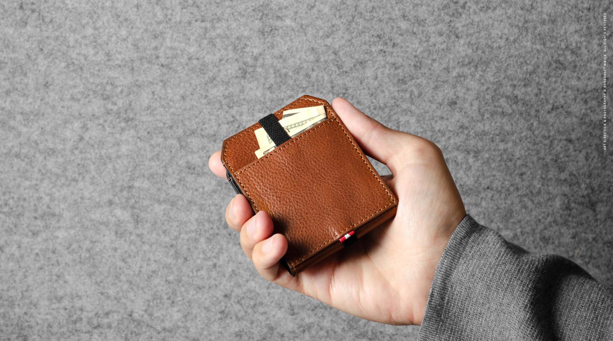 Hard Graft TaDa! Card Case Classic — картхолдер из кожи