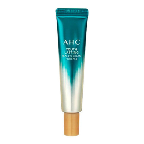 AHC Youth Lasting Real Eye Cream For Face - Крем для глаз и лица пептидный антивозрастной