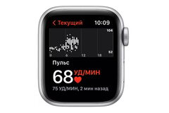 Смарт часы Apple Watch Nike SE GPS, 40mm Silver Aluminium Case with Pure Platinum/Black Nike Sport Band - Regular (MKQ23GK/A)