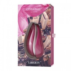 Бесконтактный клиторальный стимулятор Womanizer Liberty красный