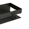 Lemark 9772050 Полка для душа прямая Lemark 300 мм SHELF LINE из нерж. стали с крючками, черный