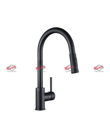 Смеситель для кухни Warmer Black Line KPV-0194