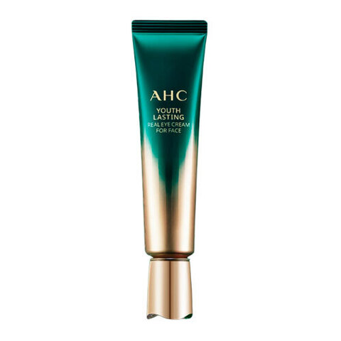 AHC Youth Lasting Real Eye Cream For Face - Крем для глаз и лица пептидный антивозрастной