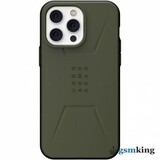 UAG Civilian with MagSafe Series Case for Apple iPhone 14 Pro Olive Drab (Зелёный) 114038117272