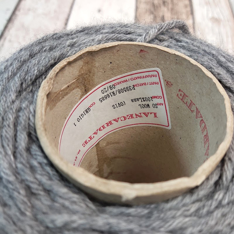 Супермягкая шерсть LANECARDATE / SO WOOL 100 серый меланж