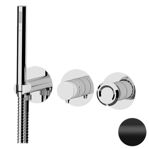 Remer Element ET97D3PNO Смеситель для душа, черный матовый