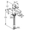 Смеситель для раковины Kludi Zenta 382510575