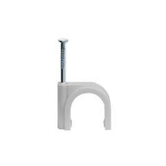 Скоба крепежная прямая d10 с гвоздем NCS-10-50 Navigator 4670004710852 50шт/уп