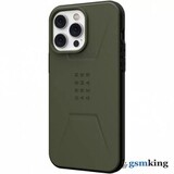 UAG Civilian with MagSafe Series Case for Apple iPhone 14 Pro Olive Drab (Зелёный) 114038117272