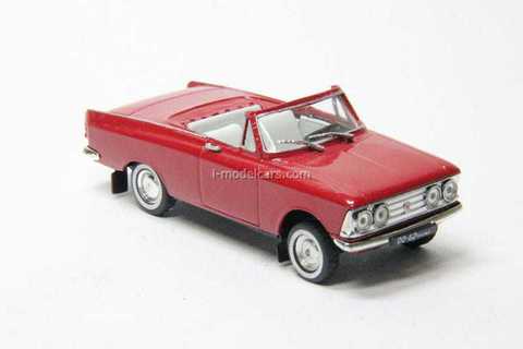 Moskvich-408 Tourist opened red Vector-models 1:43