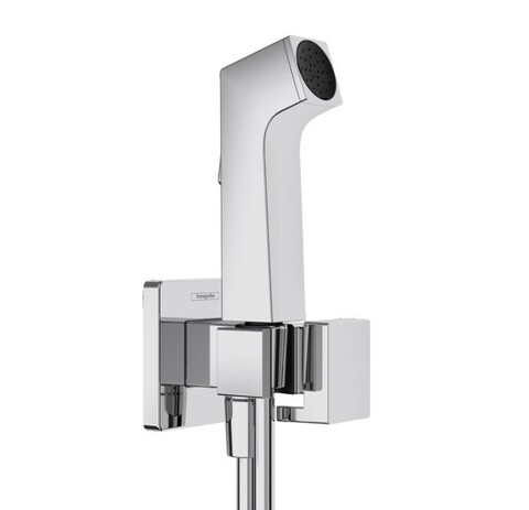 Hansgrohe 29231000 Гигиенический душ - комплект с запорным вентилем и шлангом (хром)