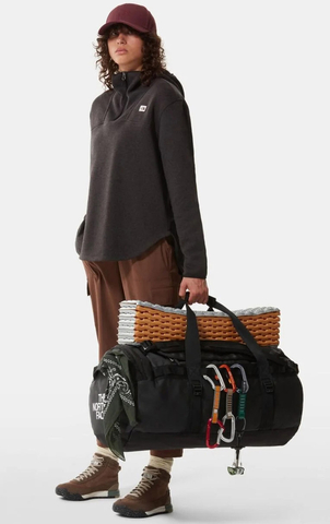 Картинка баул The North Face Base Camp Duffel M черный - 3