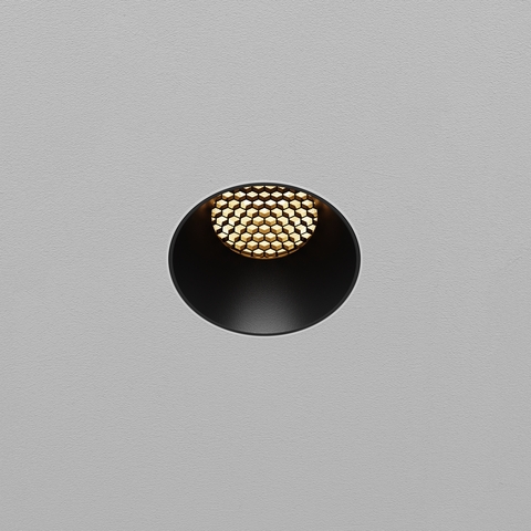 Встраиваемый светодиодный светильник Maytoni Dip DL119-10W-2.7K-TRS-B