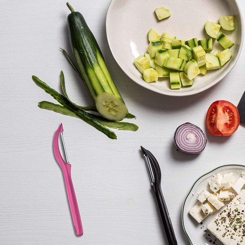 Универсальная овощечистка Victorinox  Swiss Classic Trend Colors, Light Orange  (7.6075.92)