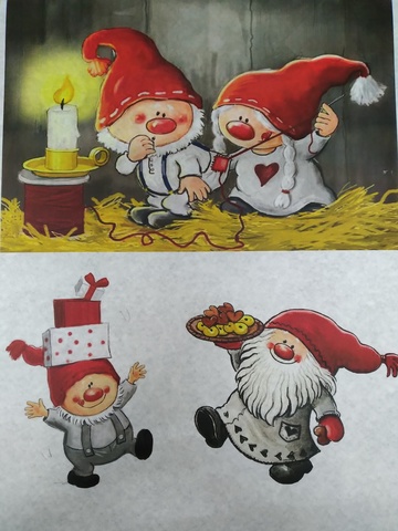 Декупажная карта 