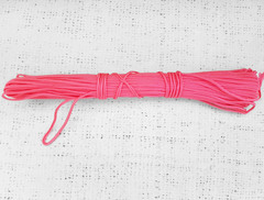 Шнур отделочный "Сутаж", ш. 3 мм, розовый