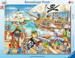 Puzzle Angriff der Piraten 36 pcs