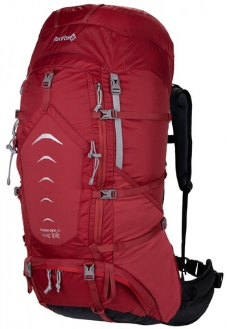 Картинка рюкзак туристический Redfox Nanda Devi 65 V2 1200/т.красный - 1