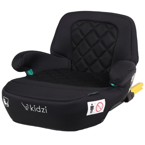 Детское автокресло KIDZI BRO i-SIZE бустер, черный
