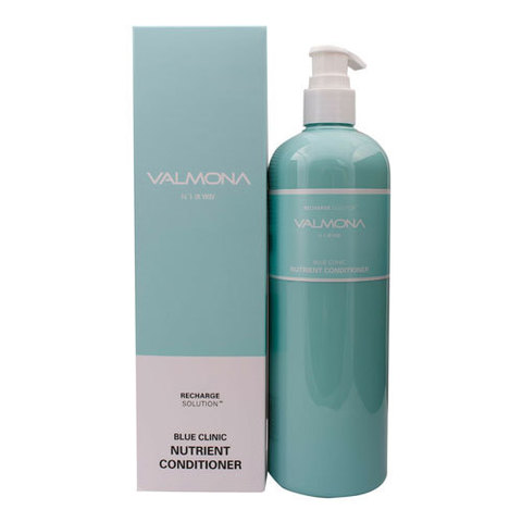 Evas Valmona Recharge Solution Blue Clinic Nutrient Conditioner - Кондиционер для волос увлажнение