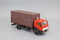 KAMAZ-5325 container truck Elecon 1:43