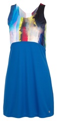 Теннисное платье Fila Dress Fleur - blue lolite/white