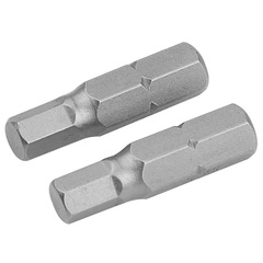 TOLSEN (TT20234) Набор вставок (бит) торцевых 1/4", Hex, 4 мм, 25 мм, 2 предмета