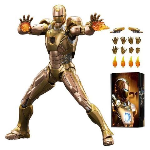 Фигурка Железный человек Марк 21 Мидас масштаб 1/10 ZD TOYS