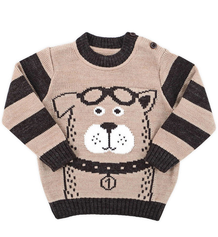 Вязаный джемпер Crockid, цвет бежевый