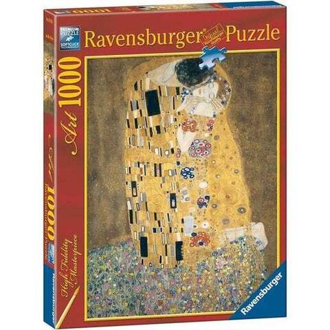 Puzzle пазлы Gustav Klimt:Der Kuss 1000p