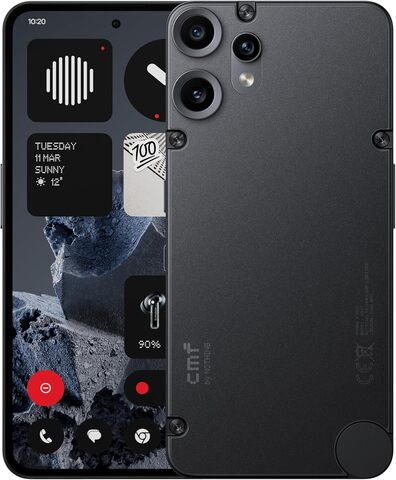 Смартфон CMF Phone 2 Pro 8/128 ГБ, Dual nano SIM, Черный | Black