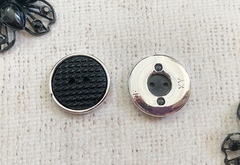 Пуговицы, d 2,1 см, чёрный