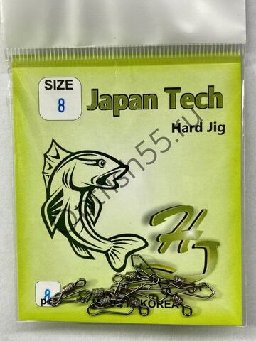 Карабин с вертлюгом Hard Jig Английская булавка
