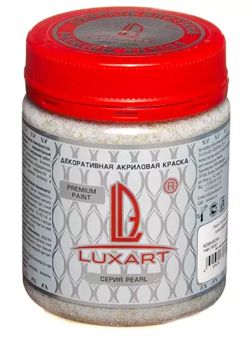 Акриловая краска Luxart Pearl Глиттер Золото голографическое 0.35 кг (5шт/уп)(под заказ)