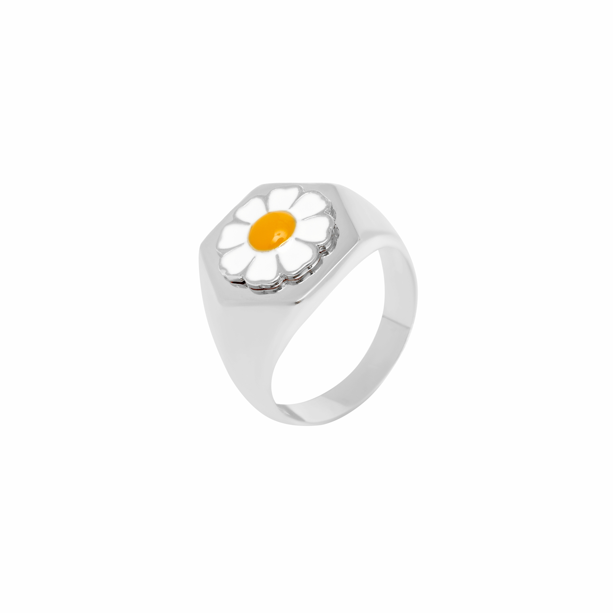 WILHELMINA GARCIA Кольцо Silver Daisy Ring цена и фото