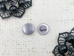Пуговицы блузочные, d 1,1 см, на ножке, тёмная сирень