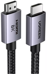 Кабель UGREEN HD171 25911 HDMI 2.1 Male To Male 8K Cable 3m, Grey